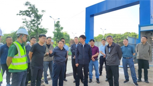 【领导关怀】昆明市晋宁区区委书记一行调研亿万国际集团永乐金园项目